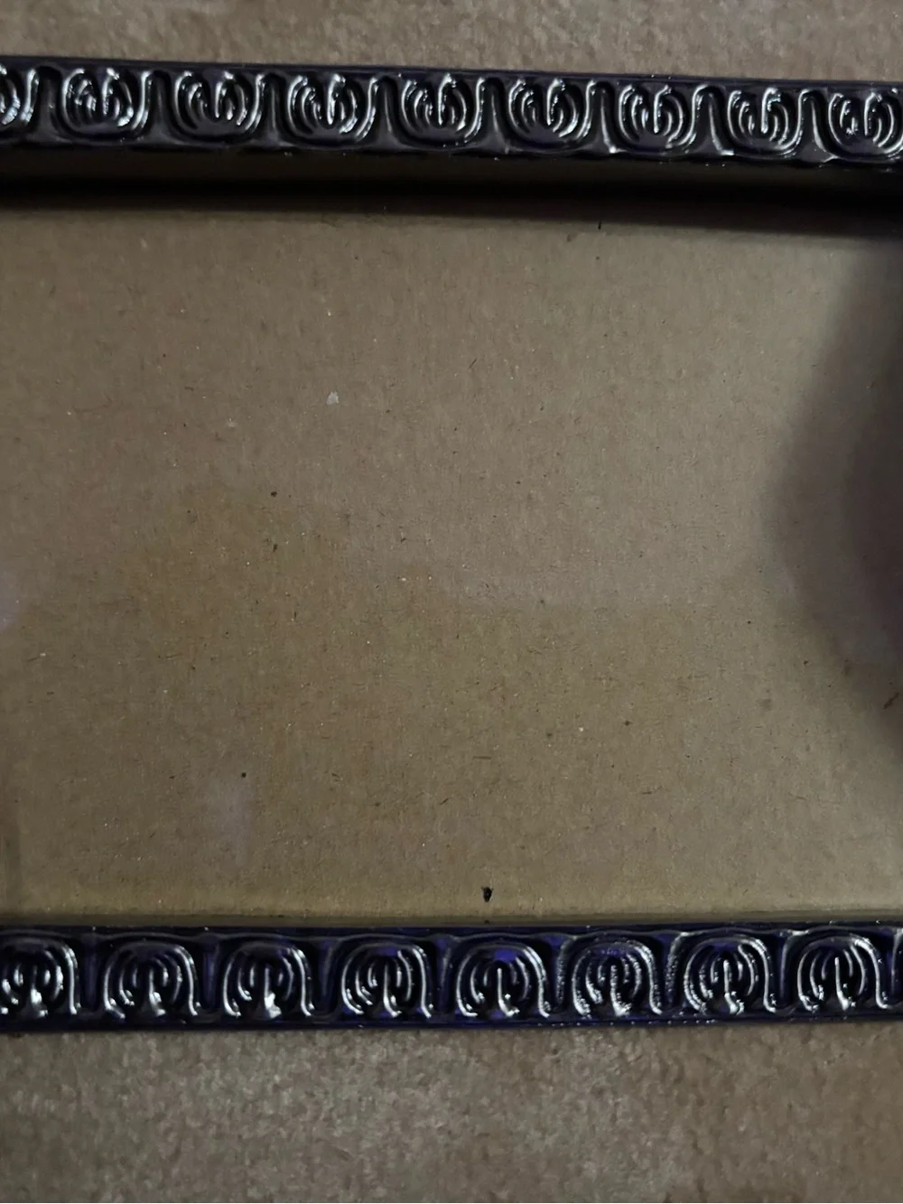 Decorative Black Ornate Picture Frame - Home Accents